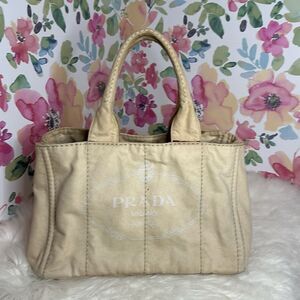 💯Authentic Prada Canapa Handbag🍀